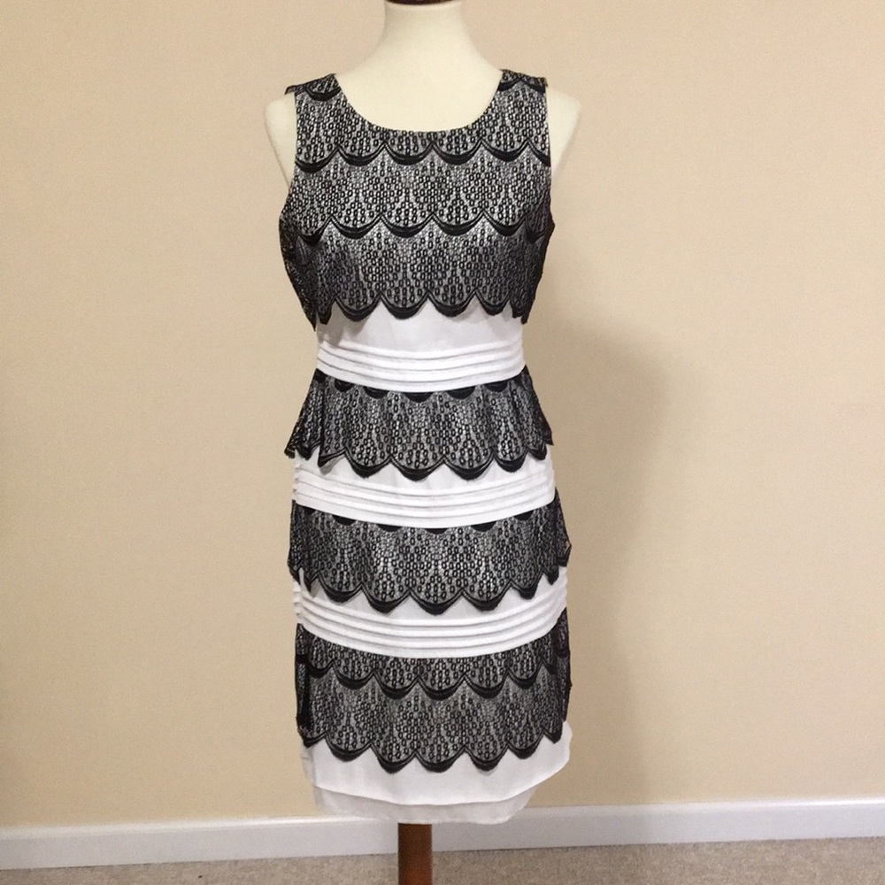 BCBG MA dress. Very flattering.